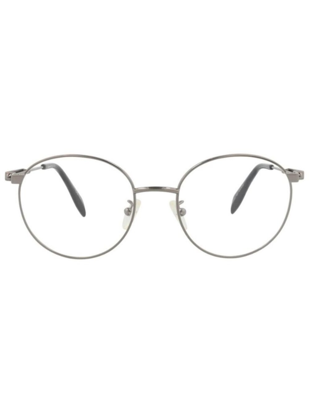 New Alexander McQueen Mens Round/Oval Ruthenium Ruthenium Transparent Fashion De - Picture 2 of 5
